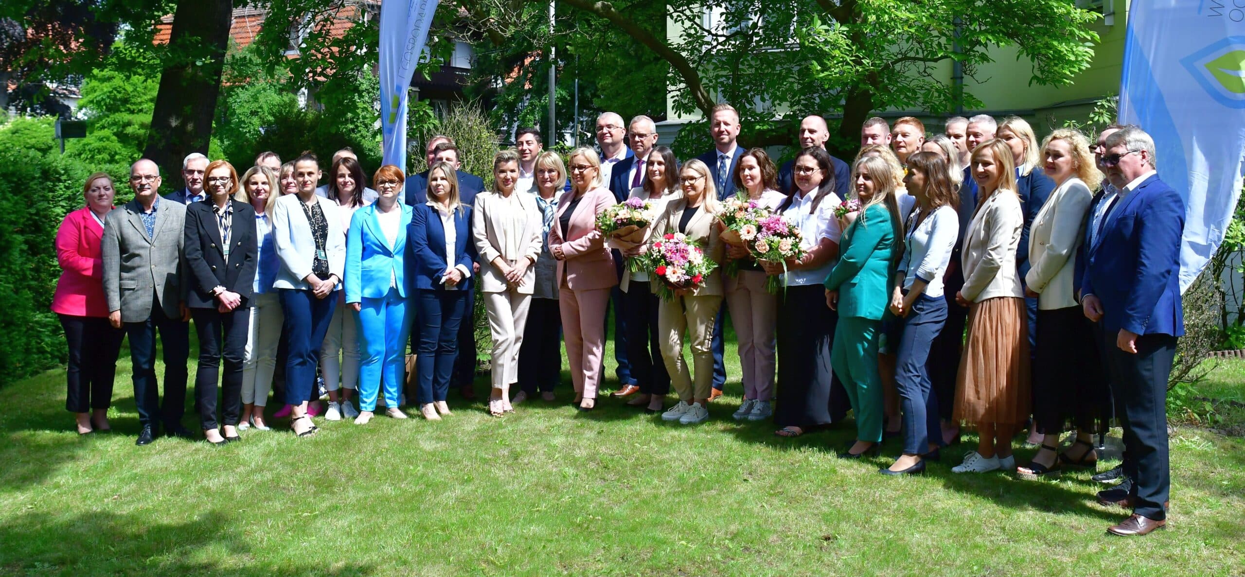 Gratulacje dla Pracowników Funduszu od Pani Ministry Klimatu i Środowiska