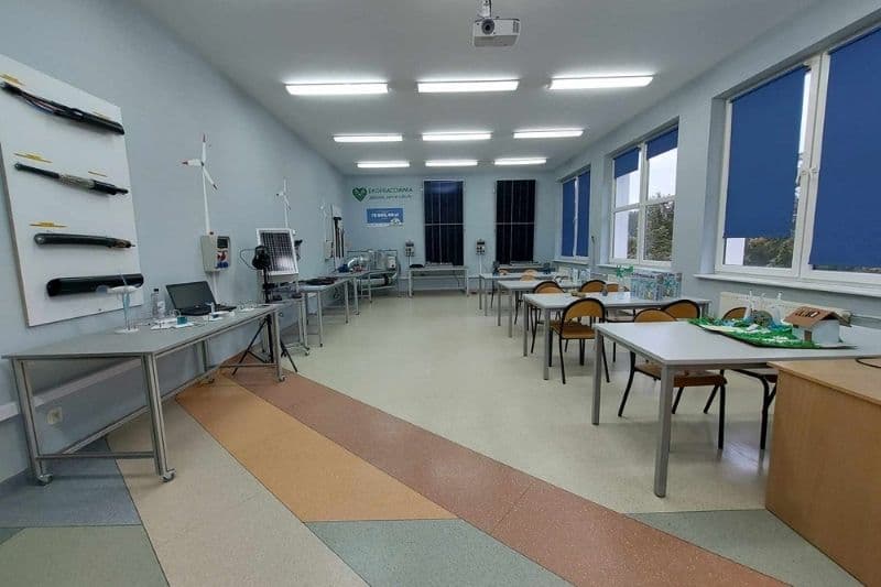 Eko-Pracownia OZE w Zespole Szkół w Karlinie - otwarta