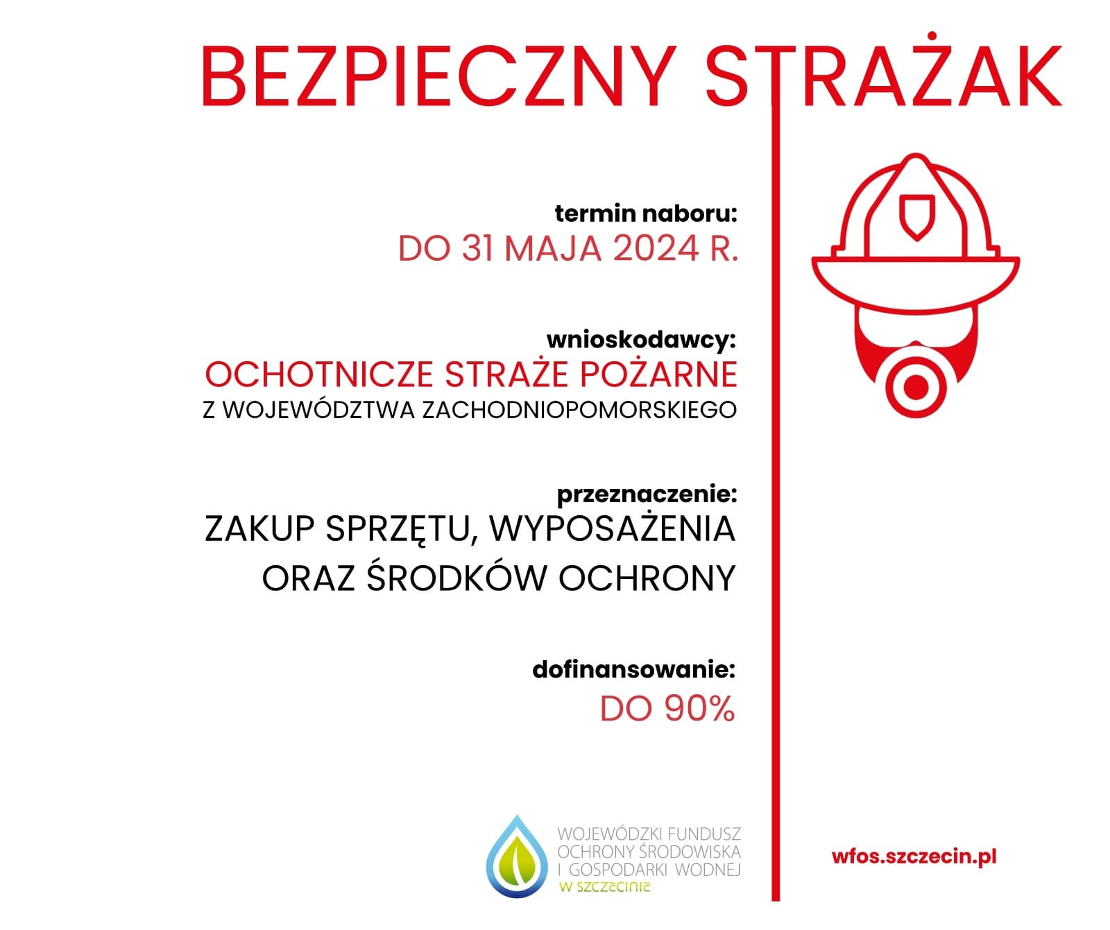Nabór wniosków w programie „Bezpieczny Strażak”