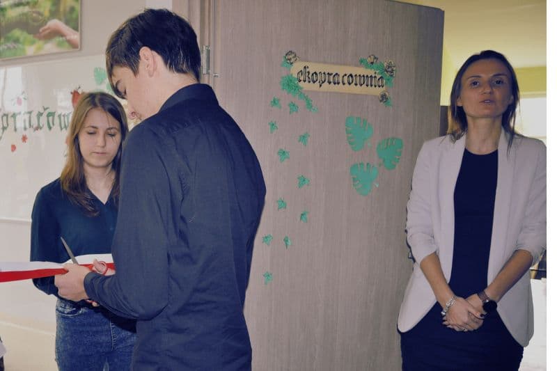 Ekopracownia w II LO w Nowogardzie - zielonym sercem dwóch szkół